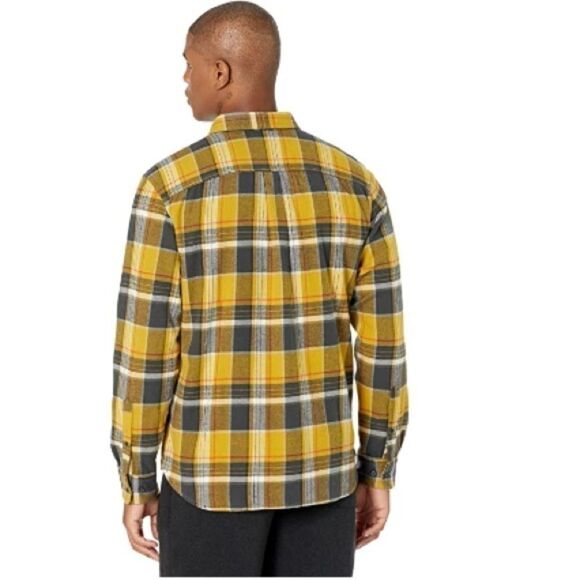 The North Face Men's Arroyo Flannel Shirt - Mineral Gold XXLarge Half - Picture 8 of 11